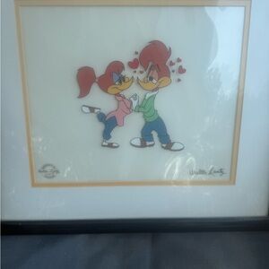 Woody Woodpecker Framed Art Print